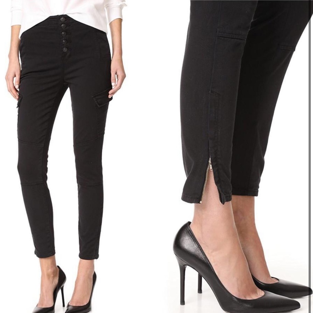 J. Brand Brigitte High Rise Utility Cargo Skinny Jeans - Picture 5 of 8